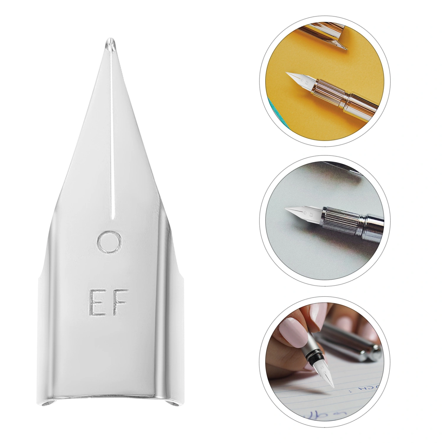 20pcs Fountain Pen Nibs Fountain Pen Replacement Tips Students Stationeries