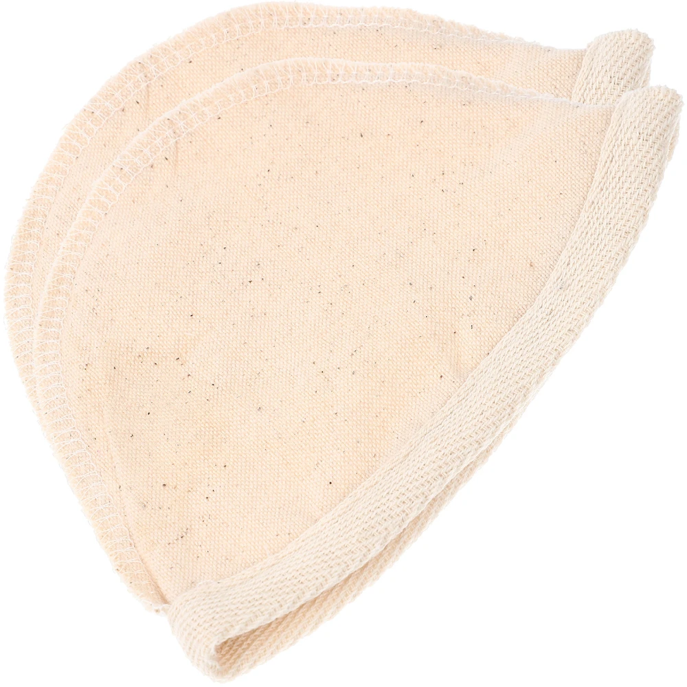 2Pcs Cotton Filter Bag Coffee Filter Bag Reusable Filter Bag Tea Filter Bag Cotton Filter Pouch