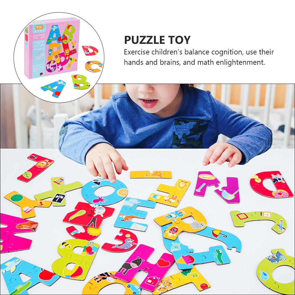 1 Set Magnetic Puzzles Educational Toy Jigsaw Toy for Kids Early Education