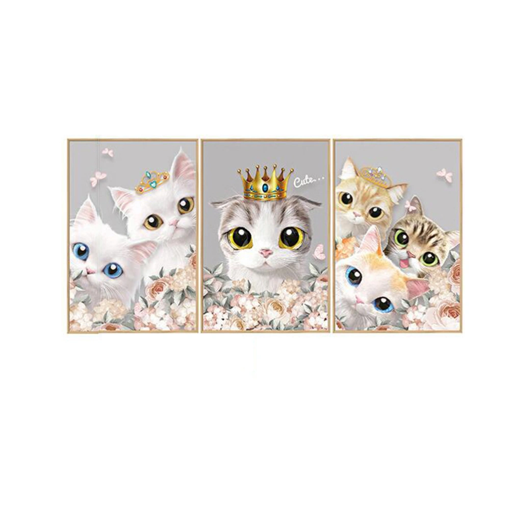 3D Photo Frame Cat Decoration Sticker Girl Ins Style Living Room Bedroom Bedroom Restaurant Home Wall Sticker