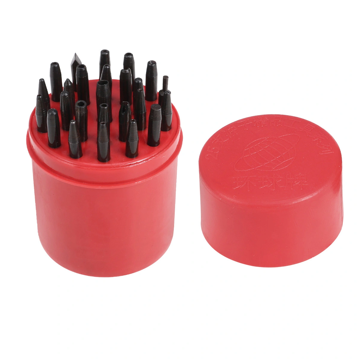 25pcs Watch Needle Punch Tool Hand Presser Puller Head Band Punch Tool Watch Needle Presser Watchmaking Watch Repairing Tool Staking Punching Tool