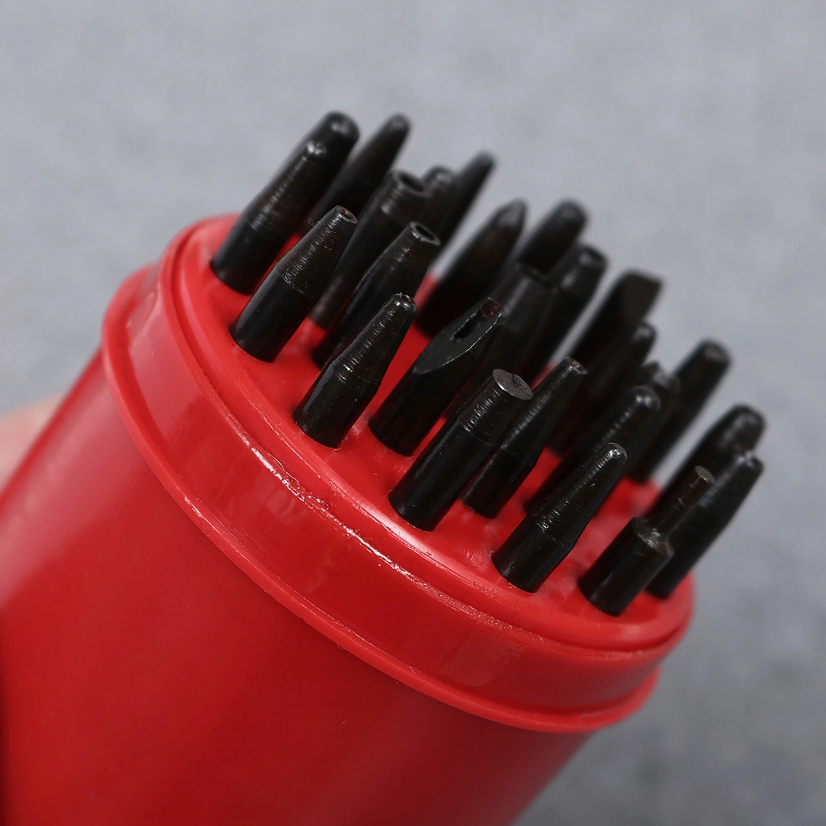 25pcs Watch Needle Punch Tool Hand Presser Puller Head Band Punch Tool Watch Needle Presser Watchmaking Watch Repairing Tool Staking Punching Tool