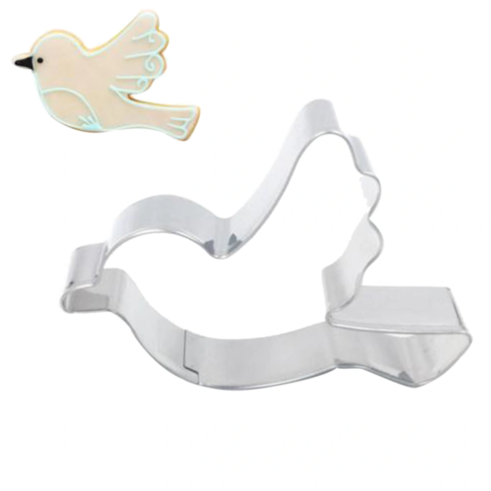 Lovely Bird Pigeon Cookie Cutter Stainless Steel Biscuit Molds for Home Kitchen Baking