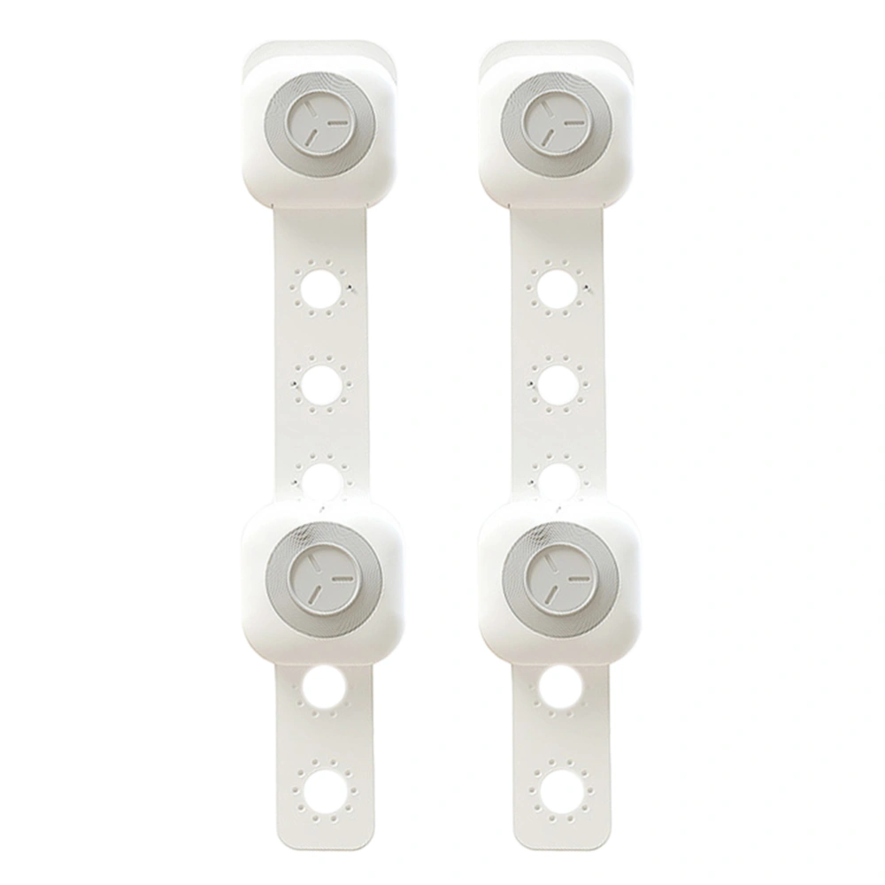 2pcs Child Proof Cabinet Latches Child Safety Locks Baby Safety Locks for Fridge