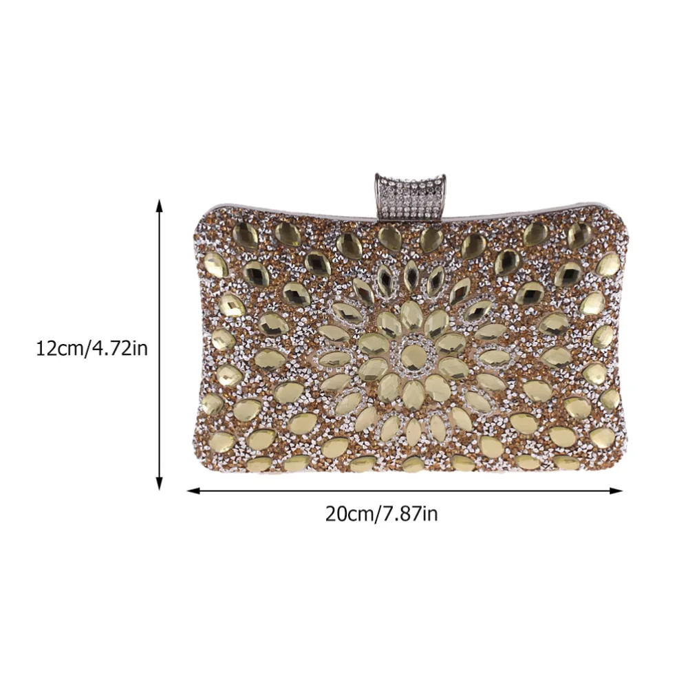 Elegant Evening Bag Handbag Luxury Wedding Clutch Bag for Dinner Party