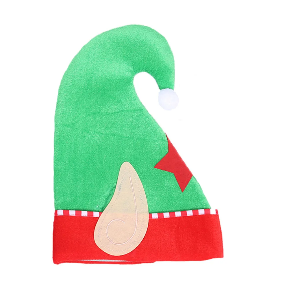 Interesting Xmas Elf Hat Creative Party Hat Festival Decorative