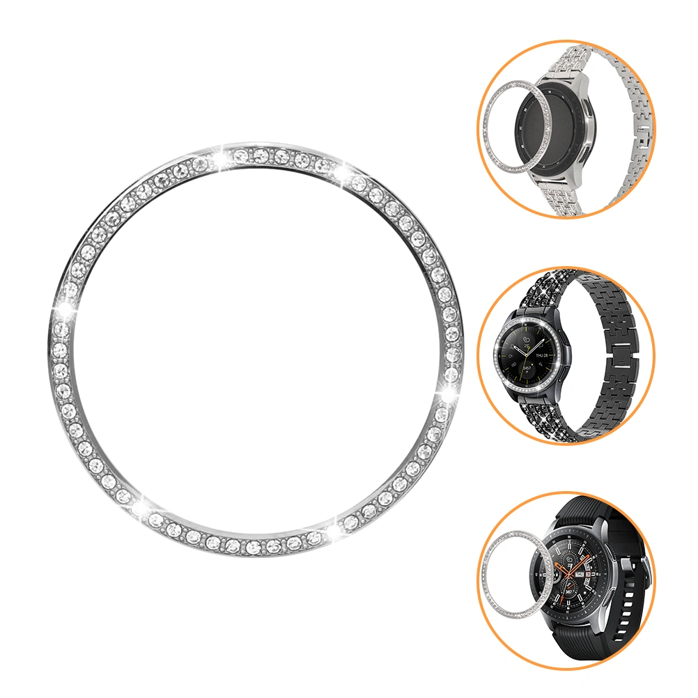 Watch Bezel Protector Bling Shiny Bezel Ring Compatible with Galaxy Watch 4 42mm