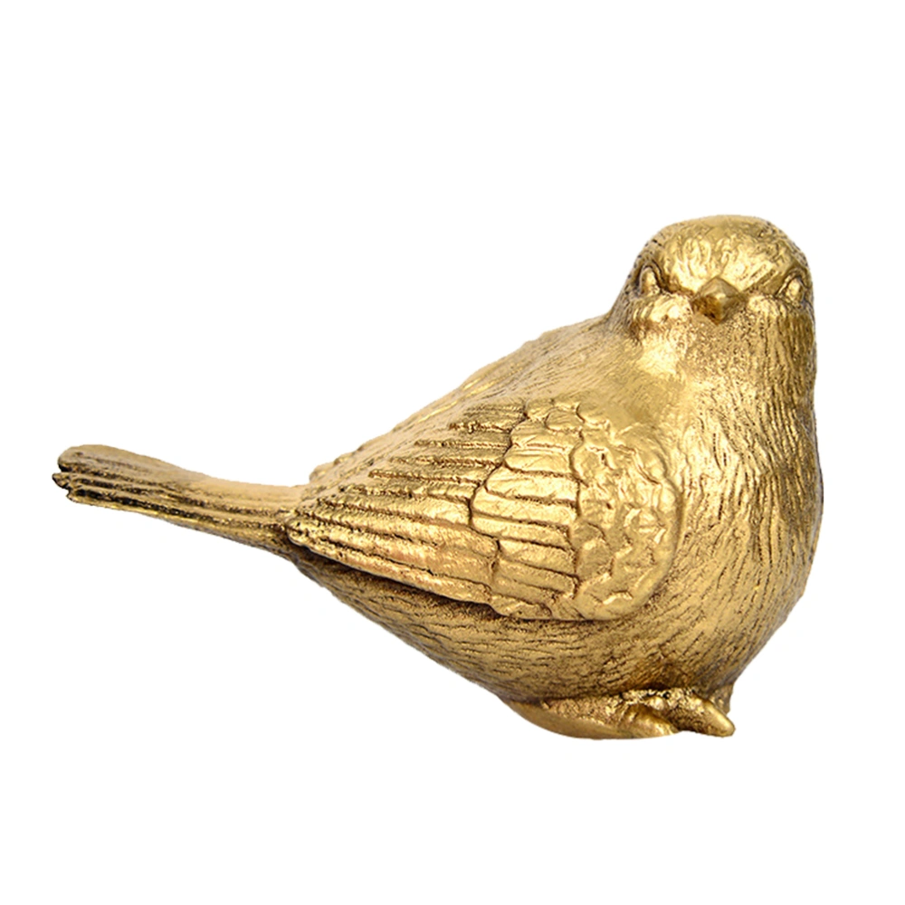 1Pc Decorative Bird Model Household Sparrow Artware Adornment (Random Style)