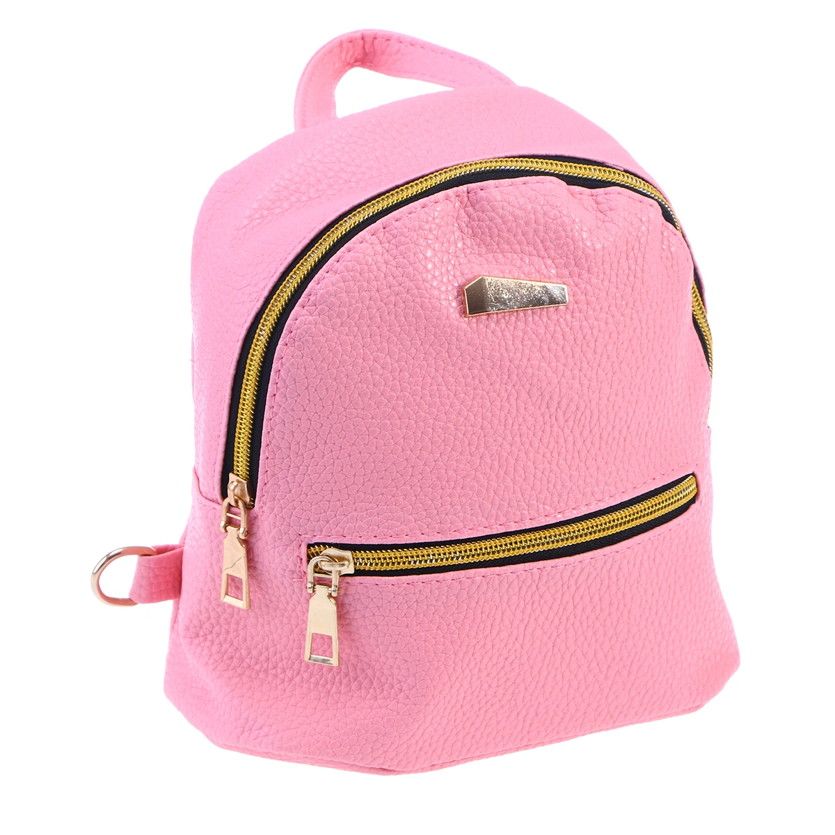 Women's New Fashion Causal Backpack Travel Handbag Mini School Bags Daypack for Girls (Pink)