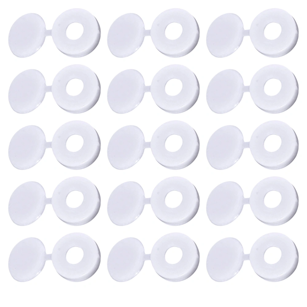 100Pcs Screw Protection Covers Screw Decoration Covers Folding Screw Snap Covers