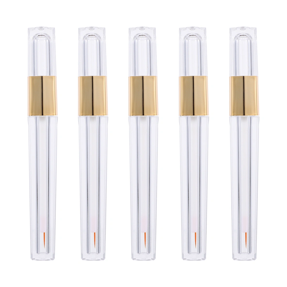 5 Pcs 3ml Empty Mascara Tubes Eyelash Growth Serum Tubes Mini Plastic Bottles