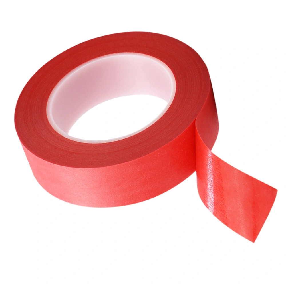 33M Masking Tape Red Color Car Spraying Single Side Adhesive Tape Drawing Tape