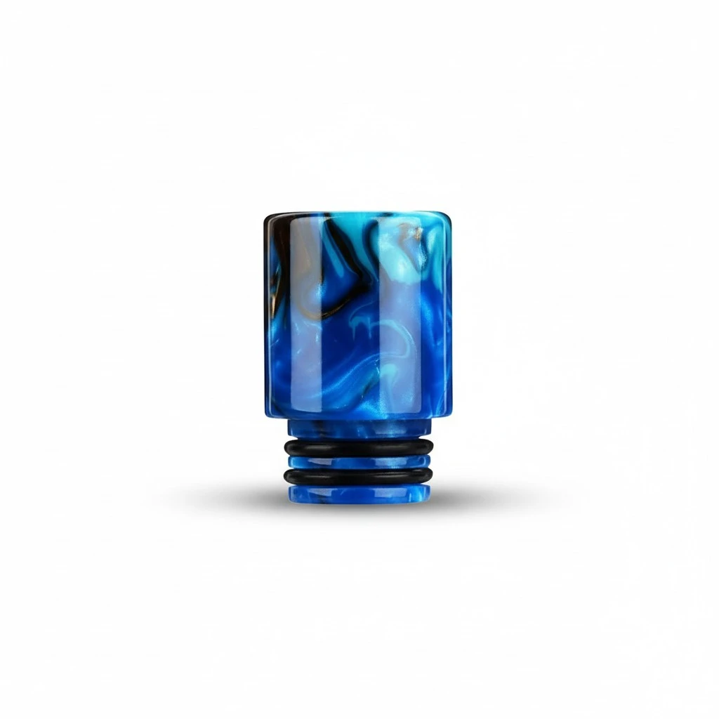 6Pcs Professional Drip Tip Connectors Multi-function Drip Tip Covers Vape Drip Tips (Random Color)
