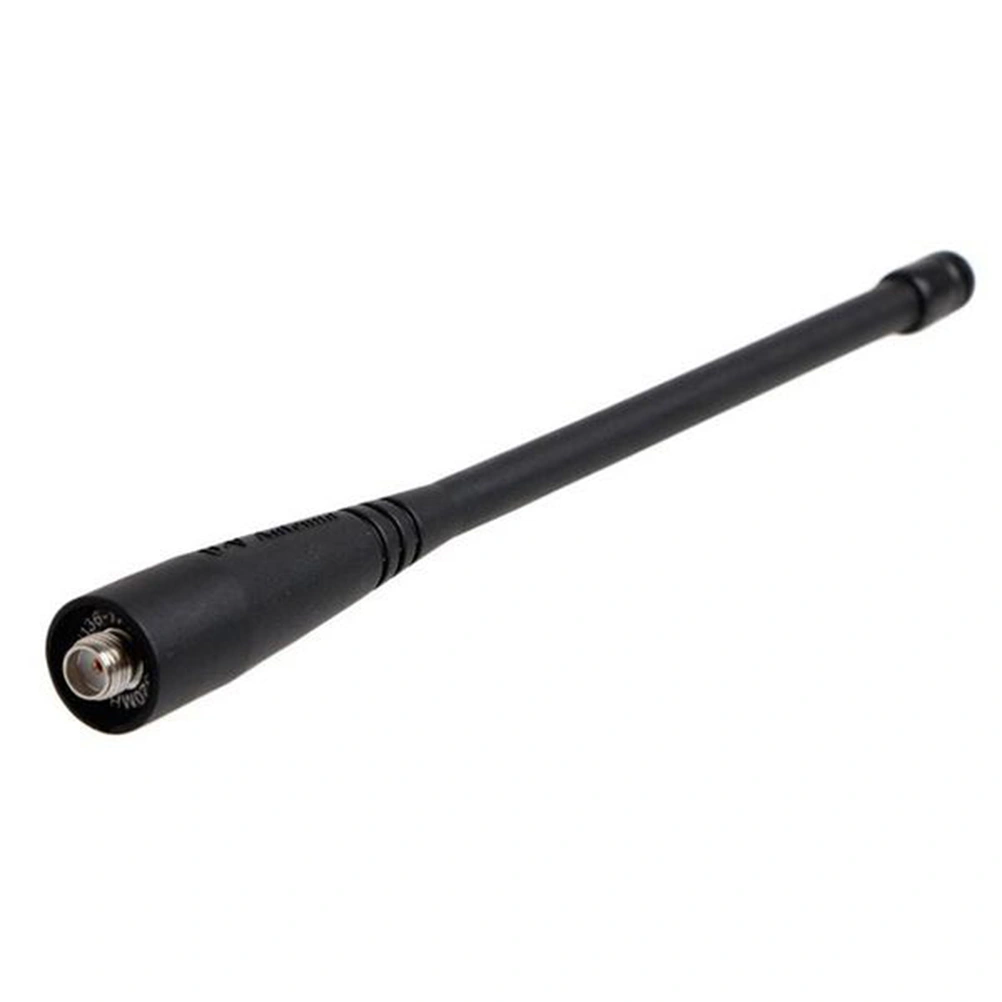 VHF/ UHF Antenna Dual Band SMA-Female for Baofeng UV-5R/ UV-5RA/ UV-5RB/ UV-5RC/ UV-5RD/ UV5R Plus/ UV-5RA Plus/ UV-5RE Plus/ BF-V6/ UV-B5/ UV-B6/ BF-V85 Two Way Radio Walkie Talkie (Black)