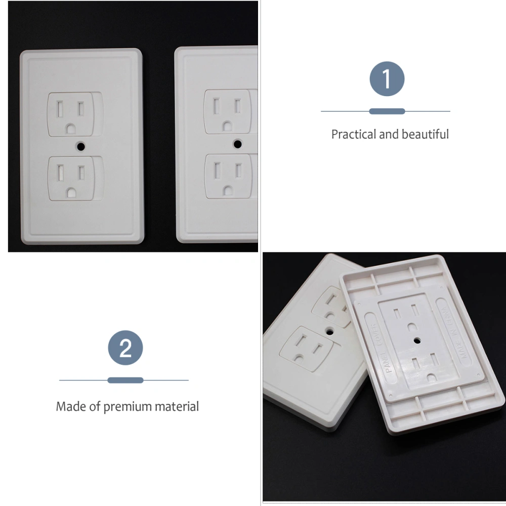 3pcs Electric Outlet Covers Baby Safety Outlets Safety Wall Socket Plug Covers