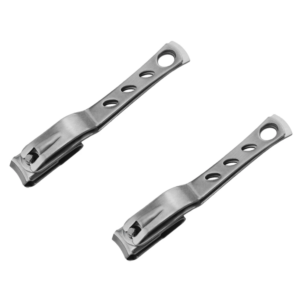 2pcs 360 Degree Rotating Nail Clippers Toenail Clipper Nail Cutter Trimmer