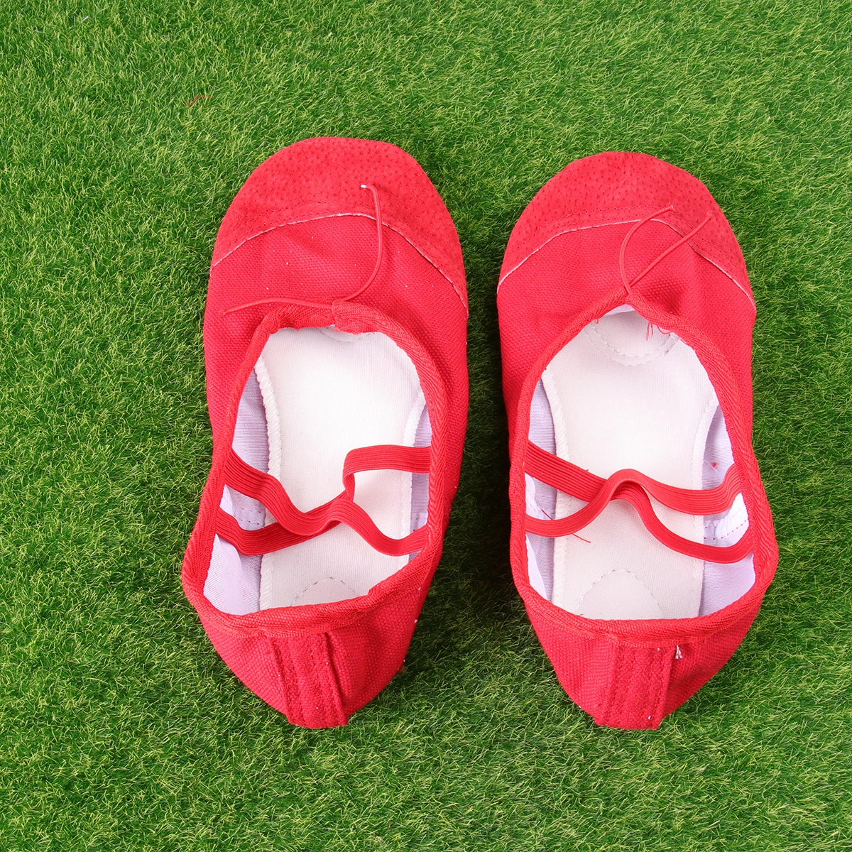 1 Pair of Anti-slip Ballet Shoes Lightweight Yoga Shoes Dancing Shoes Sole Shoes Size 25