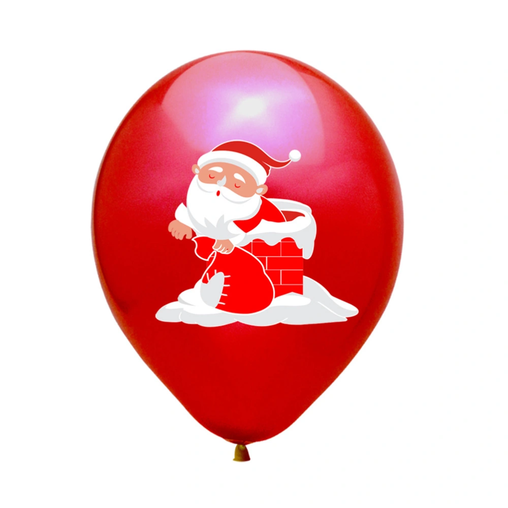 23pcs 12 Inches MERRY CHRISTMAS Banner and Balloons Set Latex Balloons Creative Balloon Set Christmas Photo Props Party Supplies Decorations (Set 1)