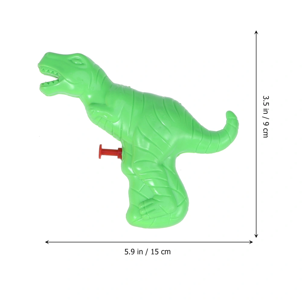 3pcs Water Shooting Toys Dinosaur Model Play Water Toys Children Summer Outdoor Beach Toys (Random Color)