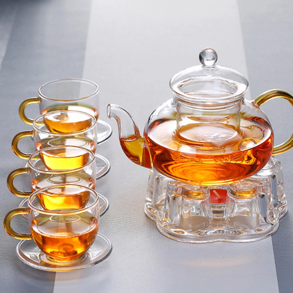 2pcs Teapot Warmer Coffee Warmer Teapot Heater Tea Accessory Without Candle