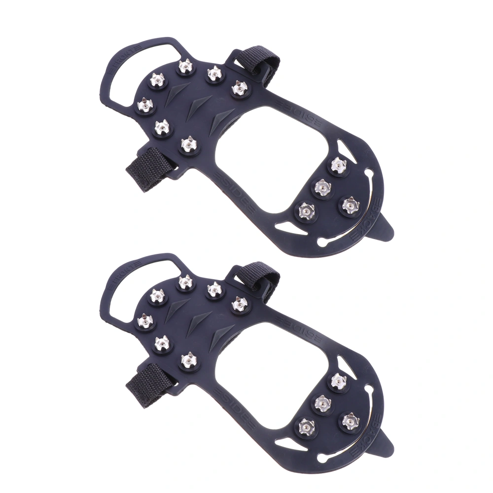 2pcs Practical Crampons Shoe Covers Winter Snow Ice Anti-skid Shoe Covers