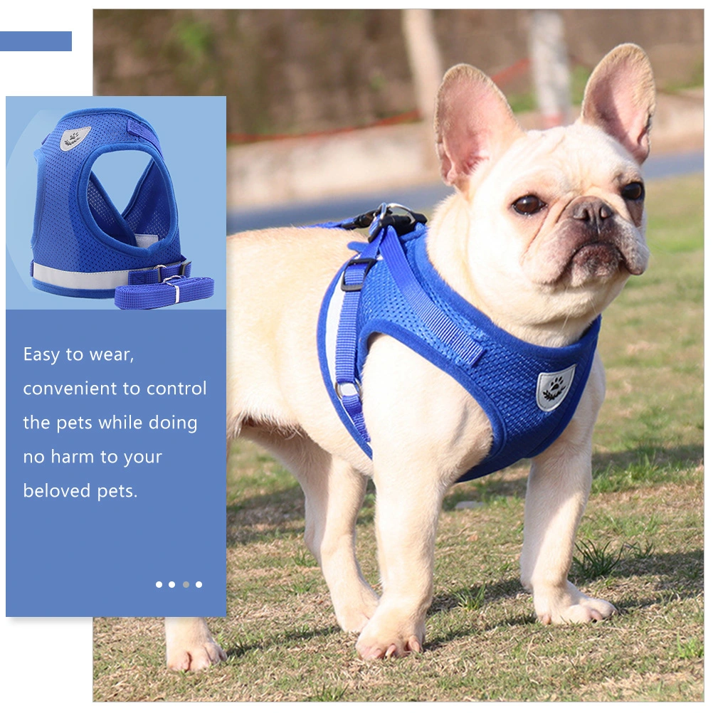 1 Set Dog Harness Dog Harness and Leash Set Cooling Vest for Dogs Puppy Vest