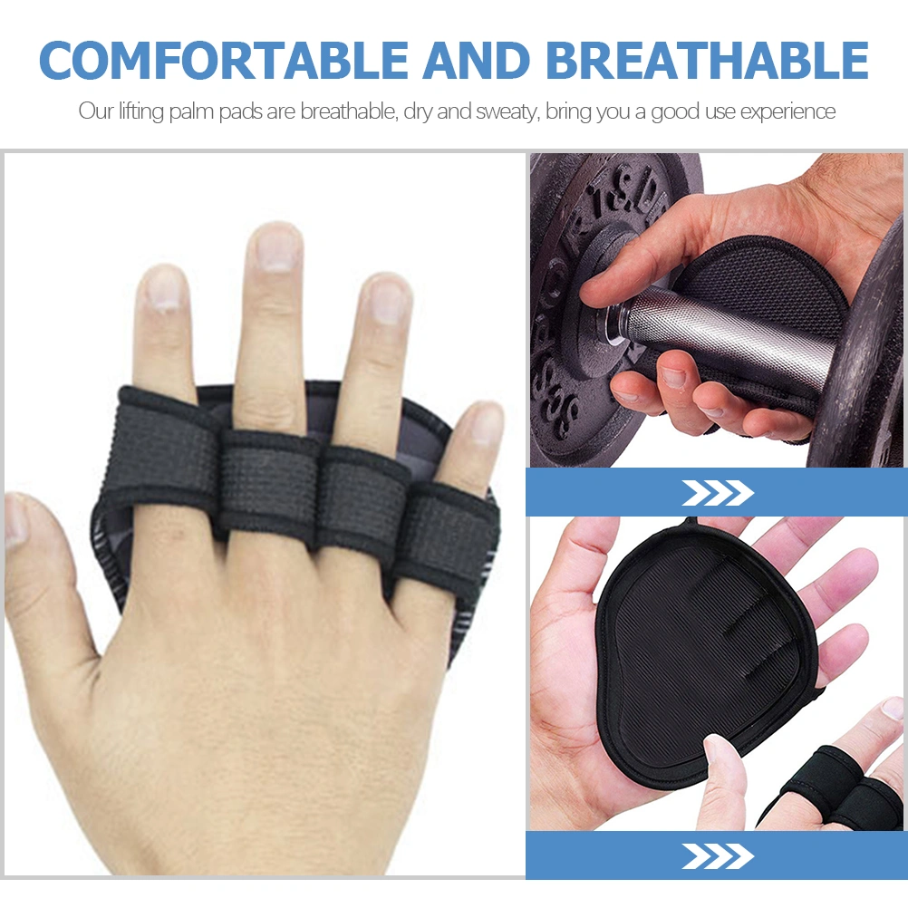1 Pair Sports Gym Gloves Lifting Palm Protector Lifting Palm Pads Men Lifting Supplies