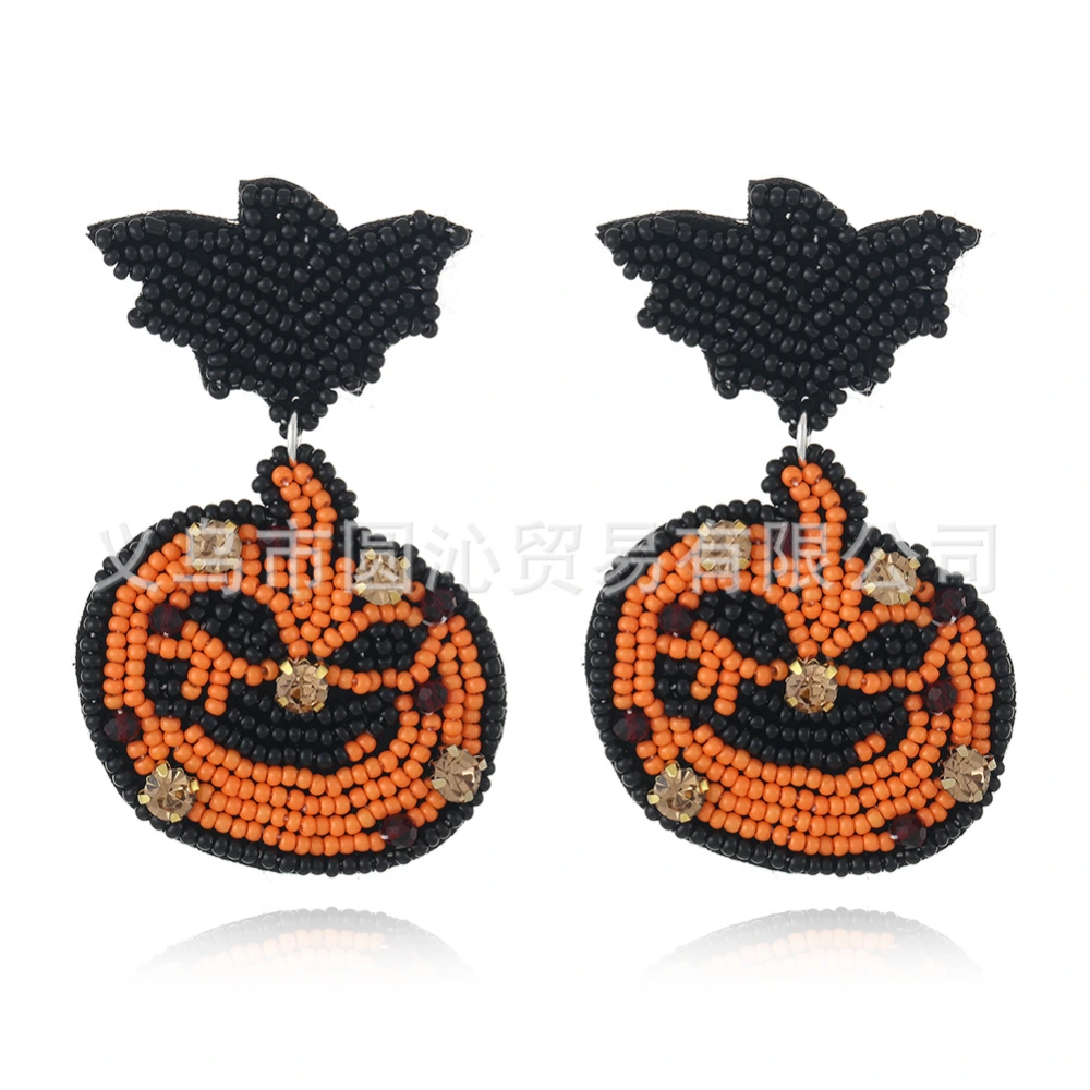 1 Pair Ear Stud Woman Earring Unique Earring Halloween Stud Earring Decor