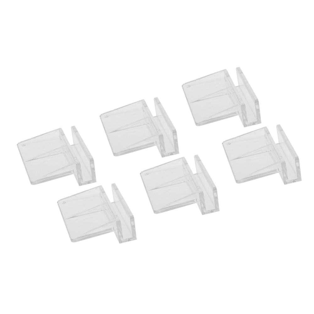 12pcs 6mm Acrylic Support Frame Fish Tank Cover Bracket Practical Aquarium Rack