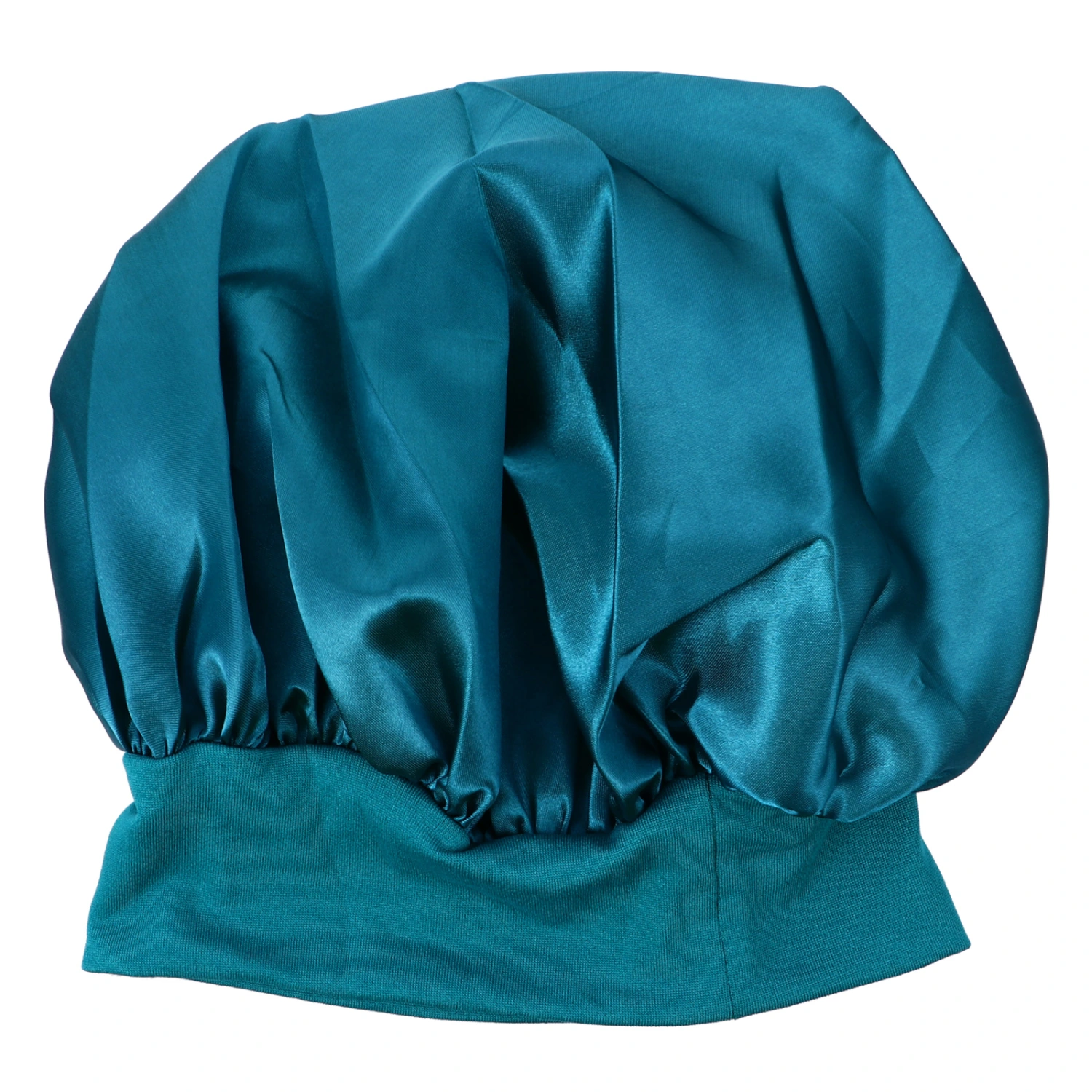 1pc Women Night Sleep Head Cover Wide Elastic Band Sleeping Women Hat