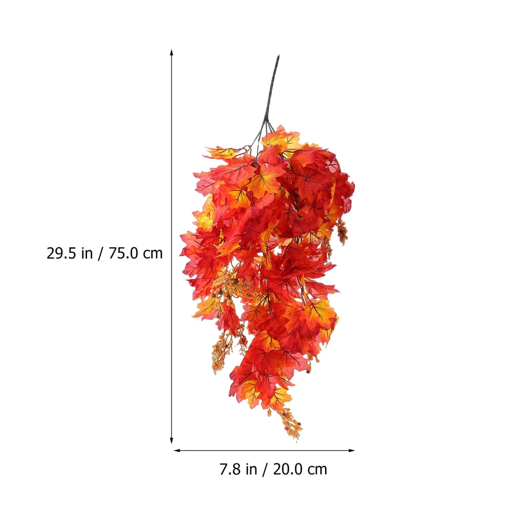 1pc Maple Leaf Pendant Fruit String Thanksgiving Festival Decorative Pendant