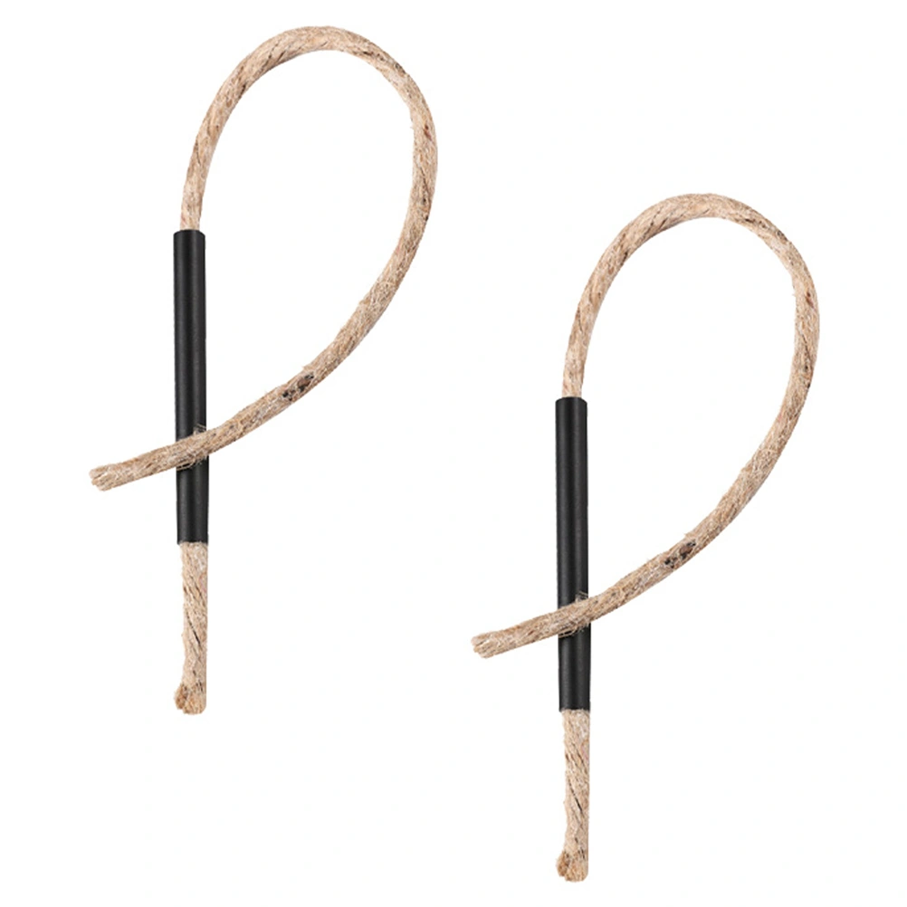  2pcs Survival Wick Lighter Outdoor Matchstick Ropes Camping Fire Starter