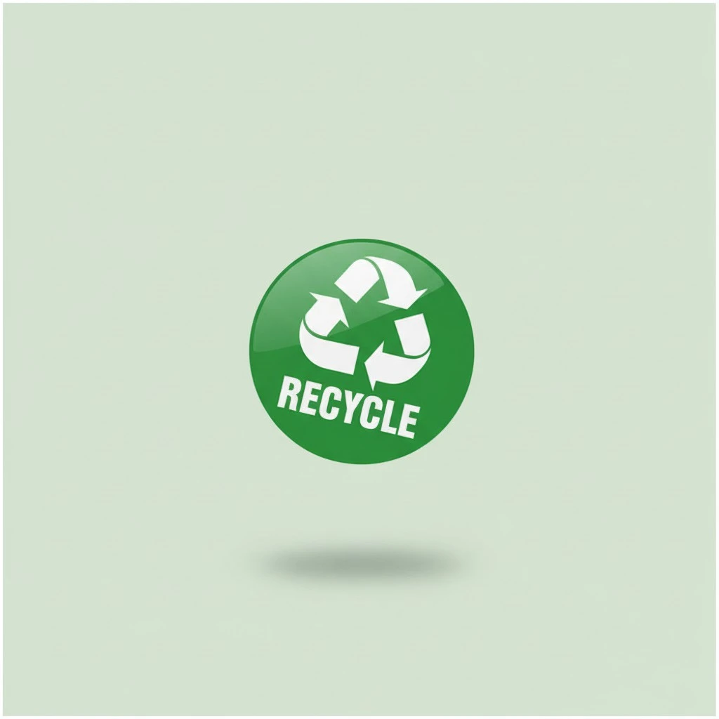 1 Set of 6 Sheets Garbage Classification Label Stickers Trash Can Stickers