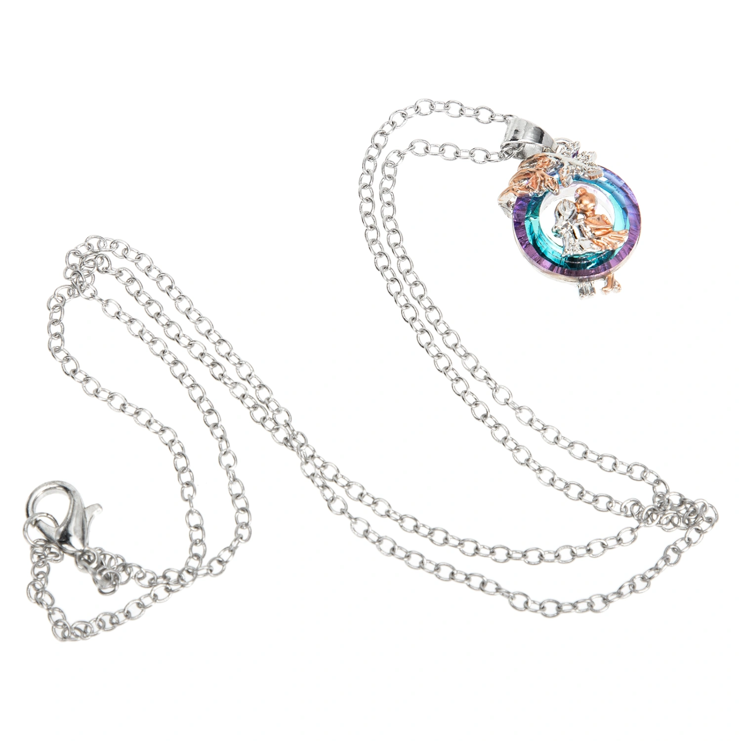 Crystal Branch Necklace Elegant Women Necklace Neck Decorative Jewelry Decor
