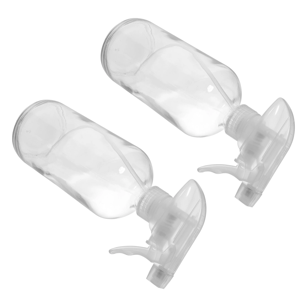 2Pcs Plastic Spray Bottles Empty Sanitizer Holder Alcohol Dispenser Cleaner Sprayer for Home Outdoor 500ml