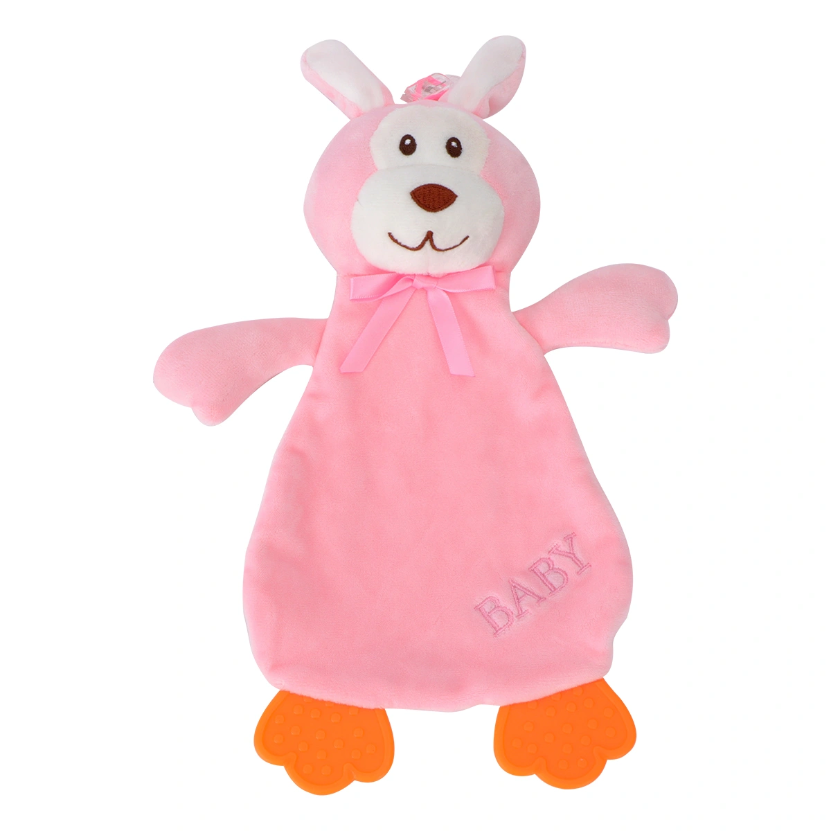 1PC Baby Pacifying Towel Appeasing Toy Gum Soothing Towel Baby Saliva Towel