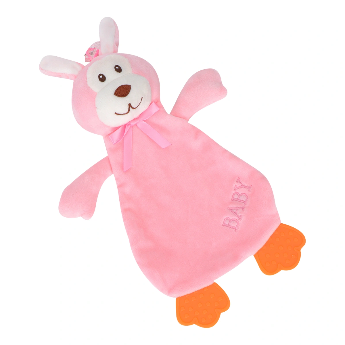 1PC Baby Pacifying Towel Appeasing Toy Gum Soothing Towel Baby Saliva Towel