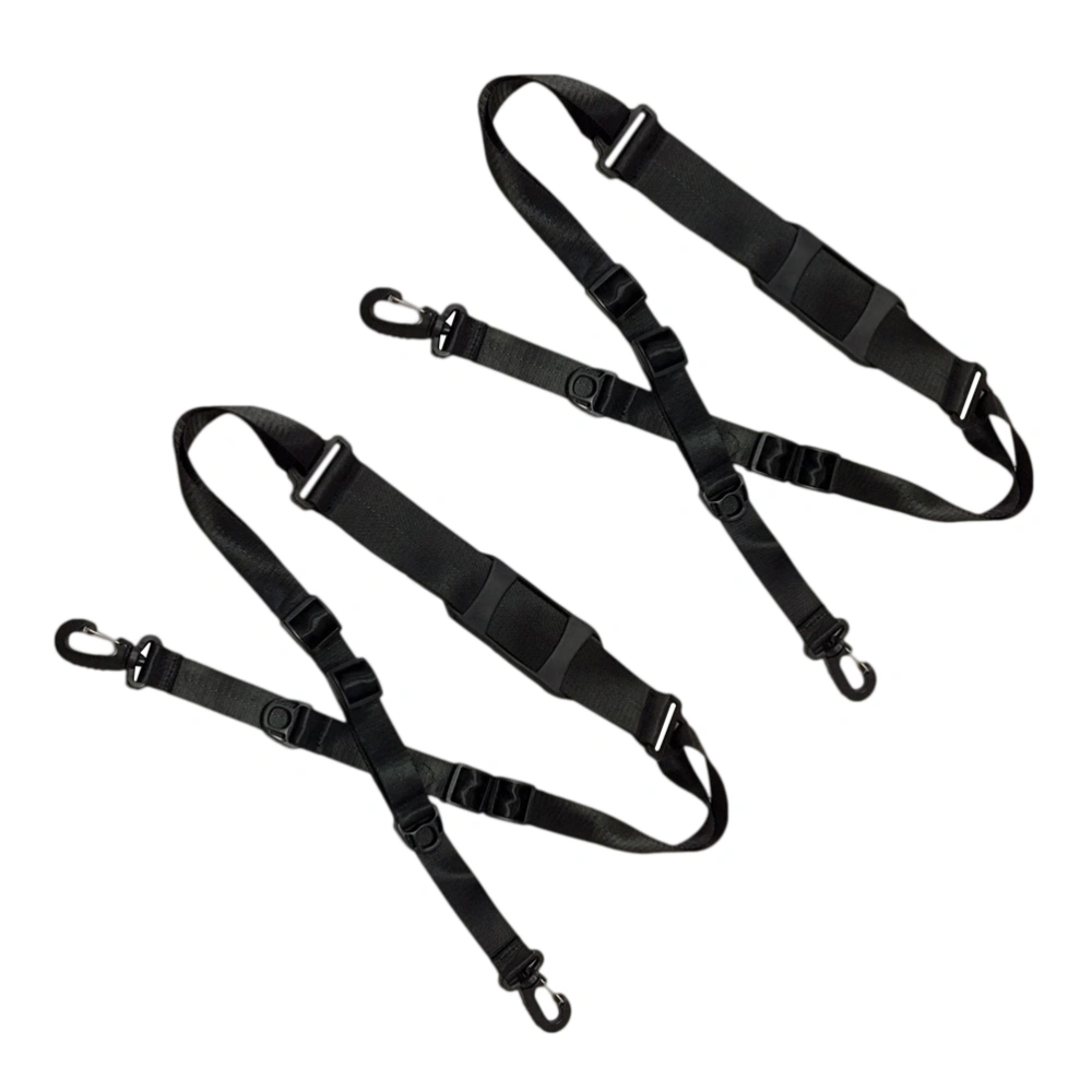 2pcs Nylon Hand Carrying Handle Shoulder Belts Carrying Straps Cross-body Bands for Electric Scooter Skateboard