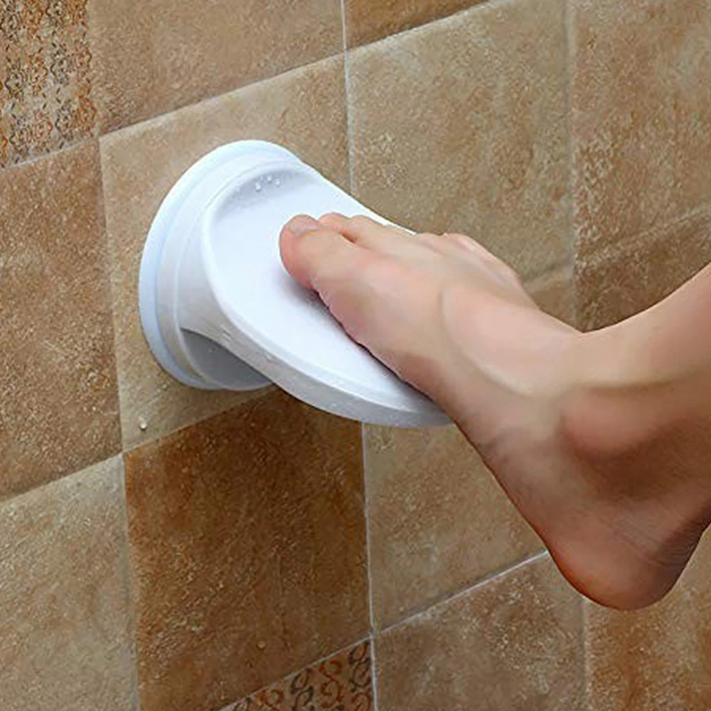 Foot Rest Step Aid Suction Cup Non-Slip Foot Pedal Punch-Free Foot Pedal Bathroom Accessories White