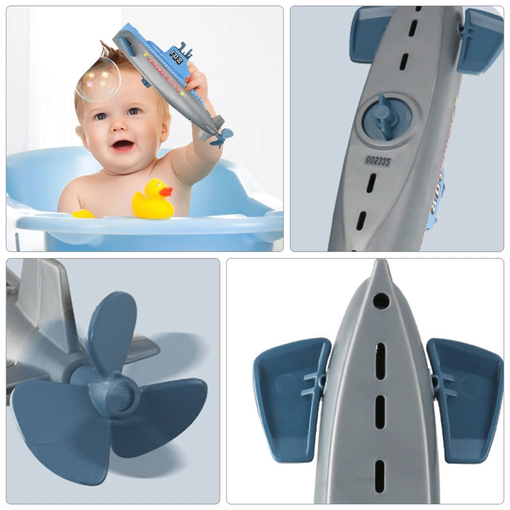 1Pc Simulation Submarine Bathing Toy Tricky Water Toy Baby Bathing Playthings