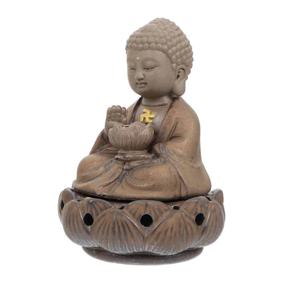 Ceramic Tray Incense Burner Buddha Censer Home Desktop Decor Incense Burner