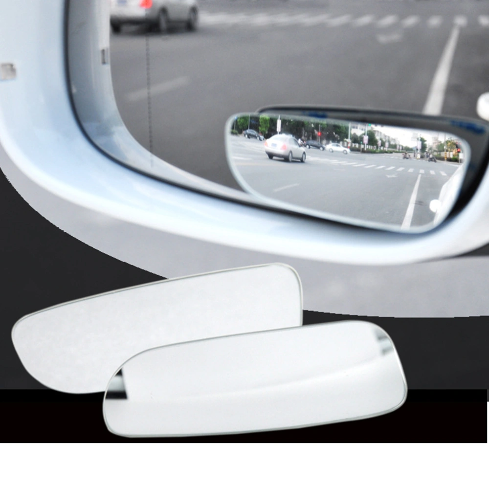 1 Pair of Blind Spot Mirror Angle Adjustable Wide Angle View Rear View Mirror for Trucks