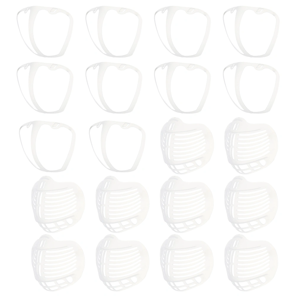 20 Pcs Water-proof Mask Brackets Simple Mask Inner Holders Mask Holding Racks