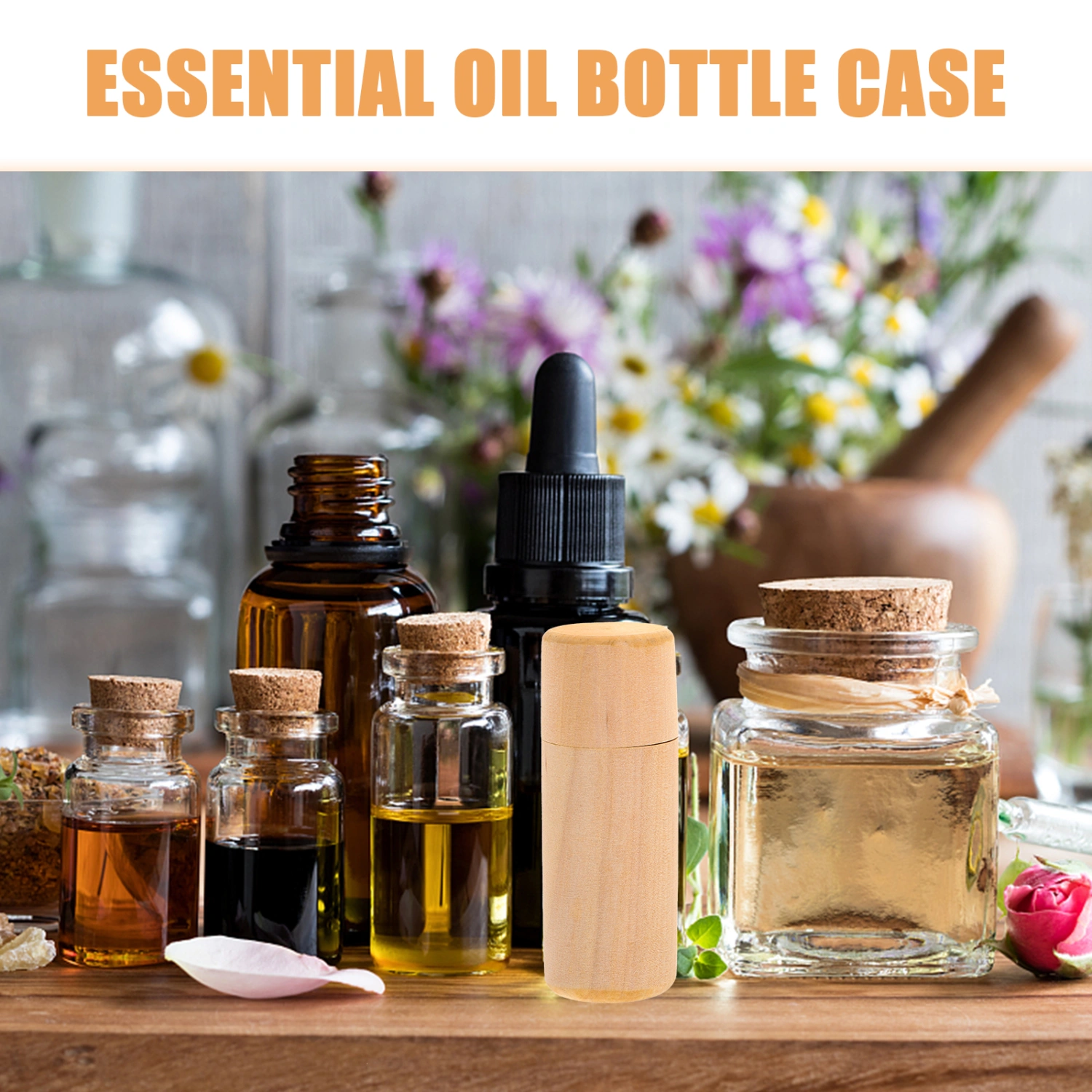 Essential Oil Wood Box Essential Oil Bottle Case Wooden Essential Oil Box Essential Oil Gift Box
