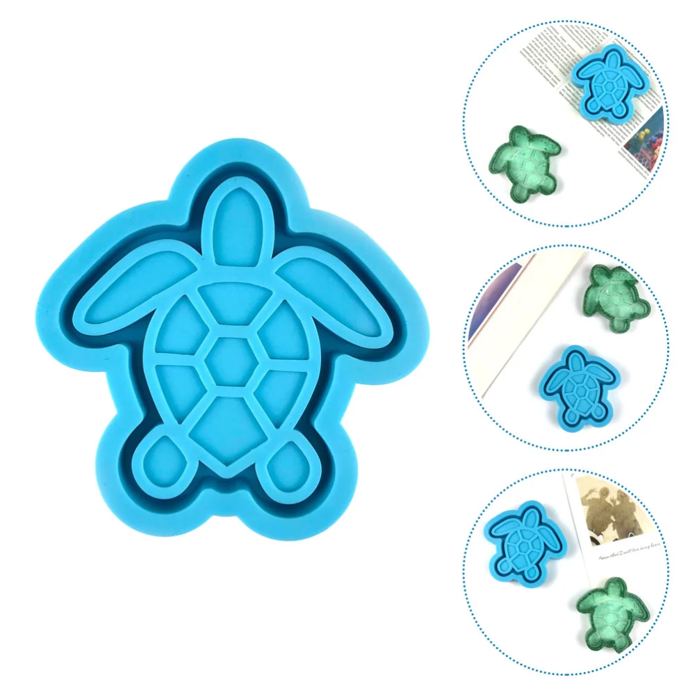 Silicone Turtle Mold DIY Tortoise Decoration Mold Turtle Mold for Handcraft DIY