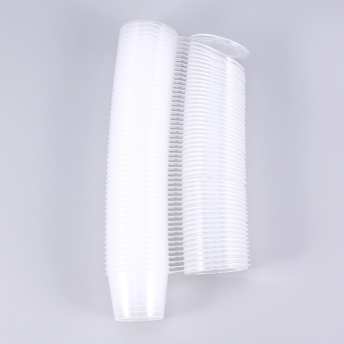 50PCS 40ml Disposable Plastic Portion Cups Clear Portion Container with Lids for Jelly Yogurt Mousses Sauce