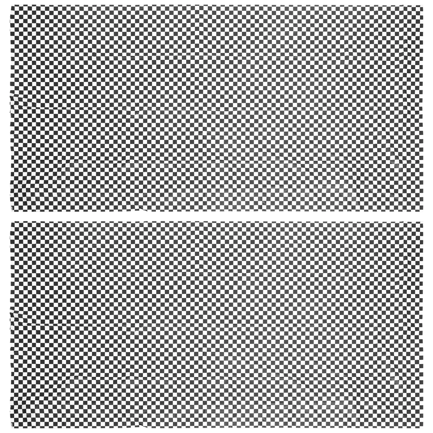 2pcs Checkered Tablecloths Cotton Linen Table Covers Rectangular Dining Tablecloths