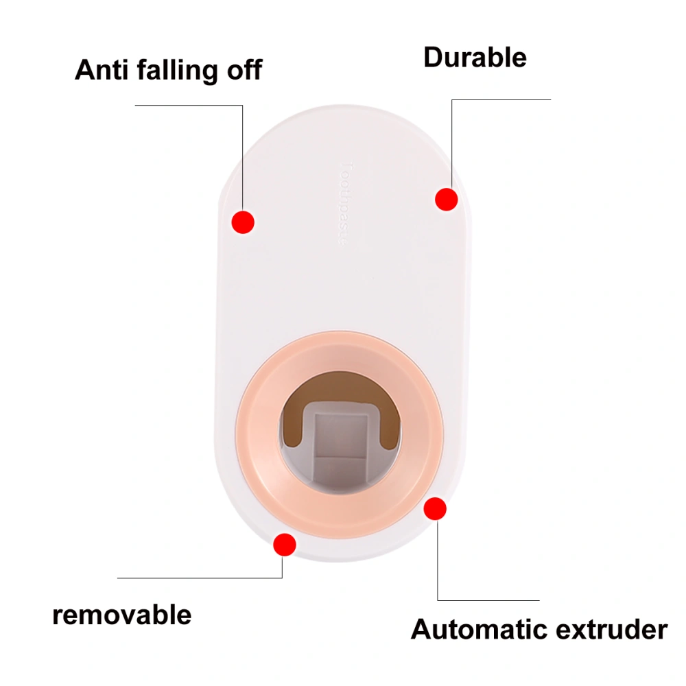 Toothpaste Automatic Squeezer Wall Mount Color of Macaron Toothpaste Dispenser