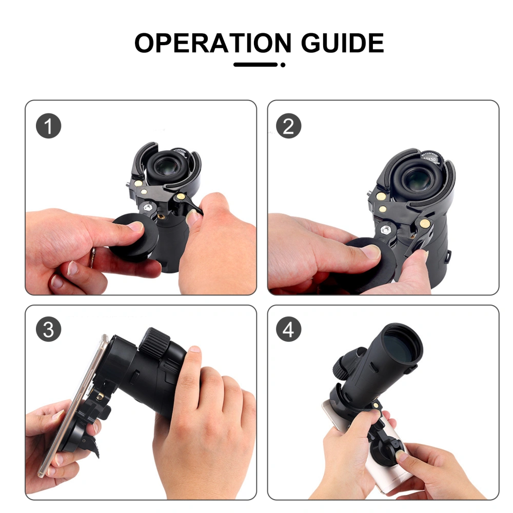 Universal Cell Phone Adapter Mount for Binocular Monocular Spotting Scope