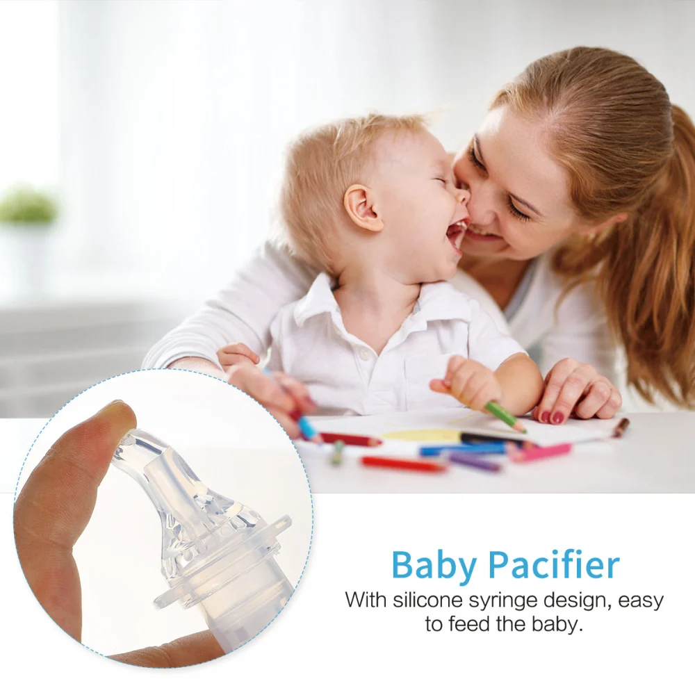 1Pc Baby Pacifier Medicine Feeder  Type Juice Squeeze Dropper Baby Products Supplies